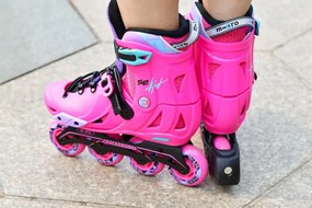Rollers παιδικά SE pink MICRO