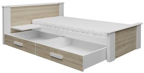 Κρεβάτι Henderson 117, Μονόκλινο, Μπλε, 80x180, Πλαστικοποιημένη μοριοσανίδα, Τάβλες για Κρεβάτι, 139x190x72cm, 54 kg, Ξύλο: Πεύκο | Epipla1.gr