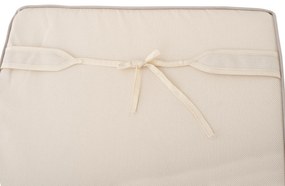 Μαξιλάρι Ξαπλώστρας Textline 600gr SIFNOS Μπέζ 196(117+1+78)x58x9εκ. 196x58x9 εκ.