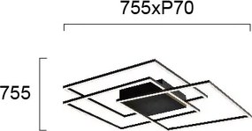 Φωτιστικό Πλαφονιέρα LED Viokef Daniel 4263400