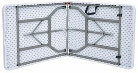Τραπέζι Catering Fylliana Πτυσσόμενο Λευκό 153,5x70x74 εκ. 153.5x70x74 εκ.