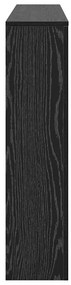 vidaXL Κάλυμμα Θερμαντήρα  Μαύρη Δρυς 175x20x82 cm Ξυλεία