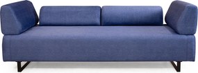 3-Seat Sofa-Bed Infinity with Side Table - Blue Blue