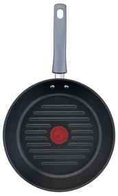 Tefal G7314055 DAILY COOK Ψησταριά-γκριλ, 26 cm, Θερμοδοχείο & Σήμα, Επαγωγή, Sterling Silver