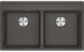 Franke Maris MRG 620-40-40 Ένθετος Γρανιτένιος Νεροχύτης 90cm Slate Grey