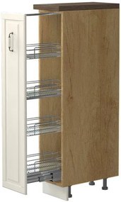 Επιδαπέδιο ντουλάπι ψηλό Toscana K14-30-1KZ-Δρυς