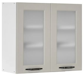 MATIS Επιτοίχιο βιτρίνα κουζίνας Contempo V80/S Αμμου MatisKV80S68