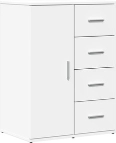 vidaXL Βοηθητικό Ντουλάπι 2τεμ. Λευκός 59 x 39 x 80 εκ. Επεξεργ. Ξύλο