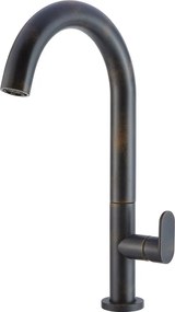 Armando Vicario Slim Rusty Black 500041 – Μπαταρία επιτραπέζιου νιπτήρα