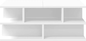 vidaXL Τραπεζάκι Σαλονιού Λευκό 70x70x29 εκ. Επεξεργασμένο Ξύλο