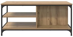 vidaXL Τραπεζάκι σαλονιού Artisan Oak 100 x 50 x 45 cm