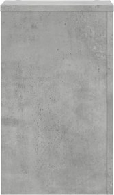vidaXL Βάσεις Φυτών 2 τεμ. Γκρι Σκυρ. 30x30x50 εκ. Επεξεργασμένο Ξύλο