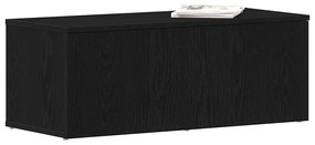 vidaXL Βάση TV με συρτάρι Μαύρο 80 x 34 x 30 εκ. Επεξεργασμένο ξύλο