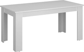 Τραπέζι Erden Λευκό 160x80x75.1cm