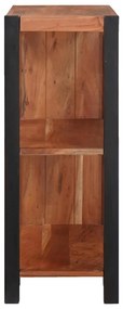 vidaXL Ράφι Βιβλίων Καφέ 80 x 30 x 75 εκ. Μασίφ ξύλο ακακίας