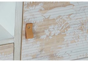 Τηλεόραση DKD Home Decor Λευκό Ξύλο Bamboo 140 x 40 x 51 cm