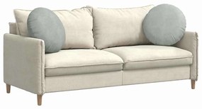 vidaXL Μαξιλάρια καθισμάτων 2 pcs Ανοιχτό γκρι Ø 40 x 13 εκ. Βελούδο