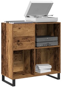 vidaXL Ντουλάπα Δίσκων Artisan Oak 84,5x38x89 εκ. Επεξεργασμένο Ξύλο