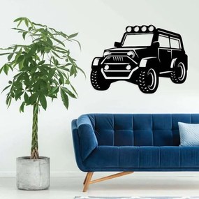 Διακοσμητικό τοίχου Λαμαρίνα Kp43 Art - 1,40mx1m, Μαύρο