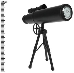 Eπιτραπέζιο ρολόι Residence telescope model C37568640 Μεταλλικό, 22 x12 x23cm