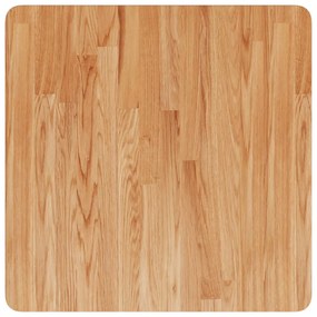 vidaXL Επιφάνεια Τραπεζιού Τετράγωνη Αν. Καφέ 60x60x2,5 εκ. Ξύλο Δρυς