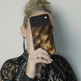 Θήκη Sonique DIVA Series για Apple iPhone 17 Pro Χρυσές Πεταλούδες