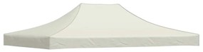vidaXL Κάλυμμα Τέντας Εκδηλώσεων Κρεμ 4 x 3 μ. 270 γρ/μ²