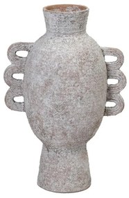 Βάζο ροζ κεραμικό 15,5x15,5x21cm