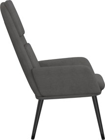 vidaXL Πολυθρόνα Relax Ανοιχτό Γκρι Υφασμάτινη