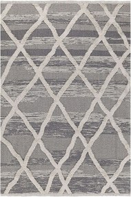 Χαλί Casa Cotton 22317 Grey-Black Royal Carpet 159Χ230cm