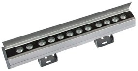 Προβολέας-Wallwasher VK/02137/G/RGB/30 28,5x3,5x5cm Led 600Lm 6W RGB IP65 Anthracite VKLed