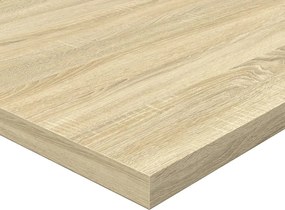 vidaXL Ράφια Βιβλιοθήκης 4 τεμ. Sonoma Δρυς 60x30x1,5 εκ. Μοριοσανίδα