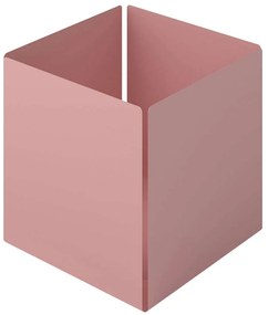 Θήκη Οργάνωσης Κύβος 118-303 13x13x13cm Matt Pink Pam&amp;Co Stainless Steel