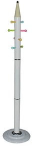 PENCIL Καλόγερος Μέταλλο Βαφή Άσπρο  Φ37x170cm [-Άσπρο-] [-Μέταλλο-] ΕΜ193,3