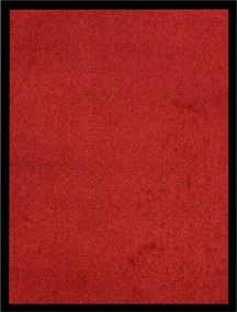 vidaXL Πατάκι Εισόδου Κόκκινο 60 x 80 εκ.