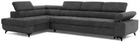 Καναπές/Κρεβάτι Dronis Maxi /Γκρι / Άριστερή γωνία/ 338x100x203 BOG2691