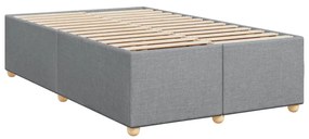 ΚΡΕΒΑΤΙ BOXSPRING ΜΕ ΣΤΡΩΜΑ ΑΝΟΙΧΤΟ ΓΚΡΙ 120X190 ΕΚ. ΥΦΑΣΜΑΤΙΝΟ 3286612