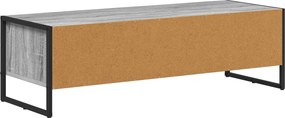 vidaXL Ντουλάπι TV Γκρίζο Σονομα 100 x 36.5 x 30.5 εκ