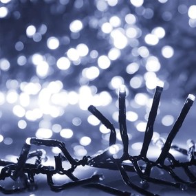 vidaXL Φωτάκια Cluster με 1000 LED Ψυχρό Λευκό από PVC