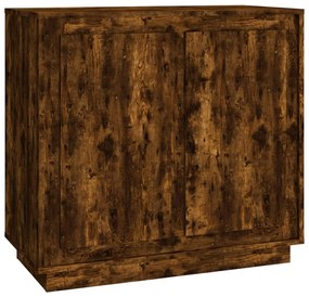 vidaXL Ντουλάπι Καπνιστή Δρυς 80x34x75 εκ. από Επεξεργασμένο Ξύλο