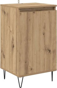 vidaXL Πλαϊνό γραφείο Artisan Oak 40 x 35 x 70 εκ. Επεξεργασμένο ξύλο