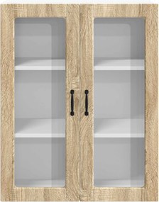 vidaXL Ραφιέρα τοίχου LUCCA Sonoma Δρυς 80 x 31 x 100 εκ.