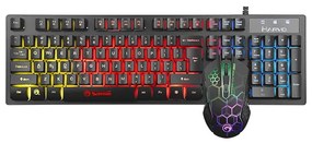 Marvo KM409 Σετ Gaming Πληκτρολόγιο με RGB φωτισμό &#038; Ποντίκι (Αγγλικό US)