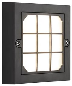 Απλίκα LED Εξωτερικού Χώρου Eurolamp Senario 145-52121 Black 3CCT