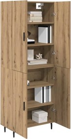 vidaXL Highboard 2 τμχ. Artisan Oak 69,5 x 34 x 180 εκ.