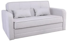 WOODWELL CAMAL Καναπές – Κρεβάτι με Αποθηκευτικό Χώρο, 2Θέσιος Ύφασμα Γκρι Ανοιχτό Sofa:171x115x90 Bed:144x195cm Ε9935,1