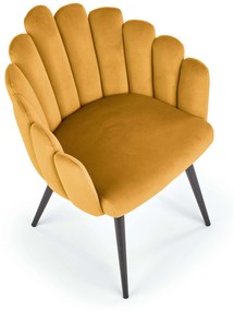 K410 chair, color: mustard DIOMMI V-CH-K/410-KR-MUSZTARDOWY