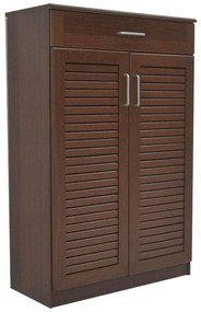 Shoe cabinet Sante 20 pairs antique walnut 80x37x123cm 80x37x123 εκ.