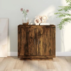 vidaXL Ντουλάπι Καπνιστή Δρυς 80 x 40 x 75 εκ. από Επεξεργασμένο Ξύλο