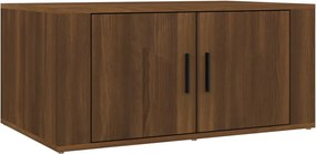 vidaXL Τραπεζάκι Σαλονιού Καφέ Δρυς 80x50x36 εκ. Επεξεργασμ. Ξύλο